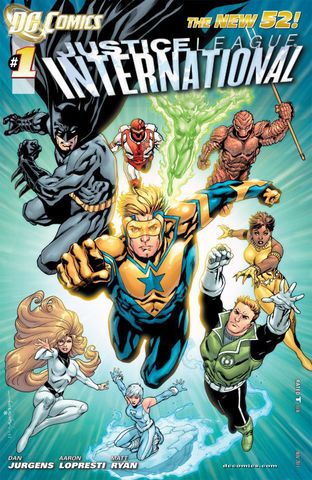 Justice League International #1-12 + Annual (2011-2012) Complete