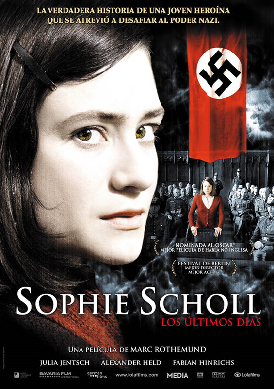 Cartel de Sophie Scholl. Los Últimos Días