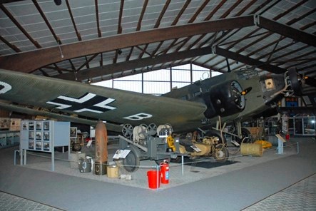 Junkers Ju-52 3mg4e con número de Serie 6693 conservado en el Traditionsgemeinschaft Lufttransport Wunstorf e. V en Wunstorf, Alemania