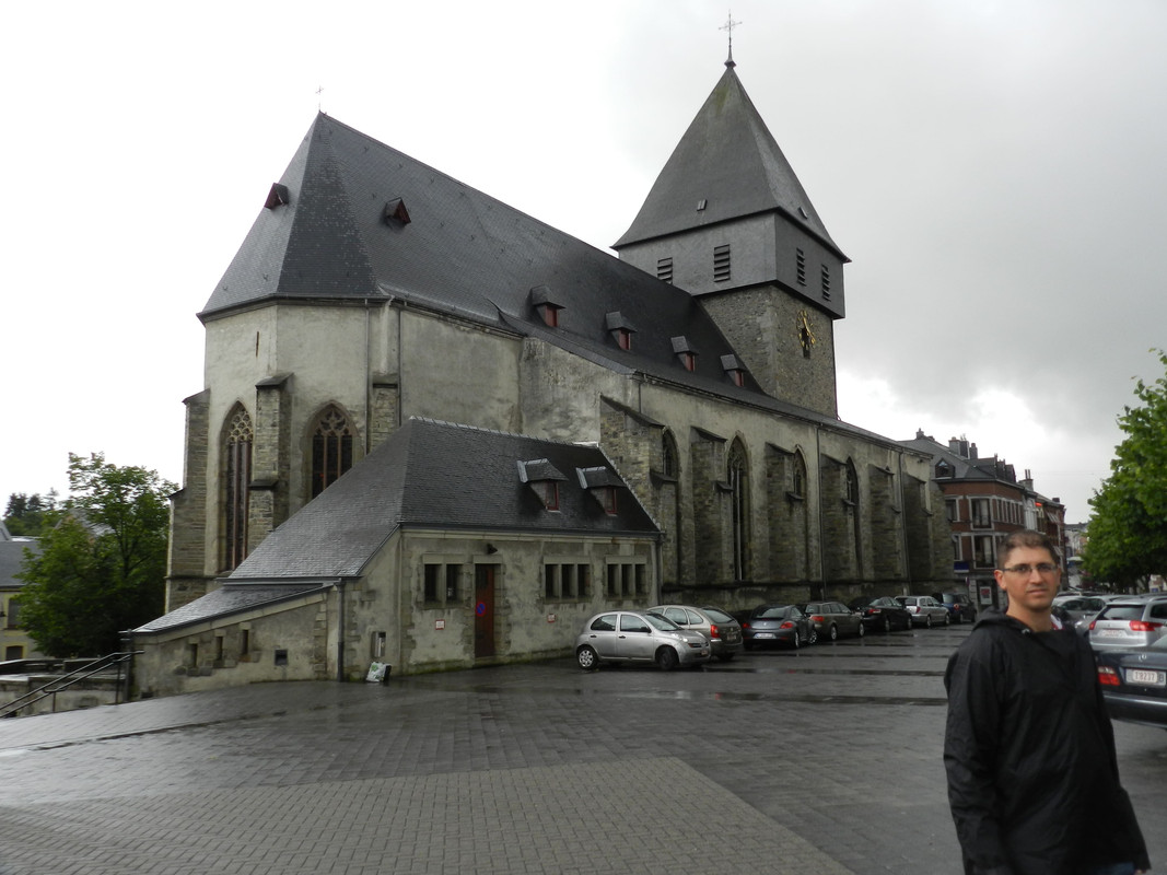 La mítica iglesia de Bastogne