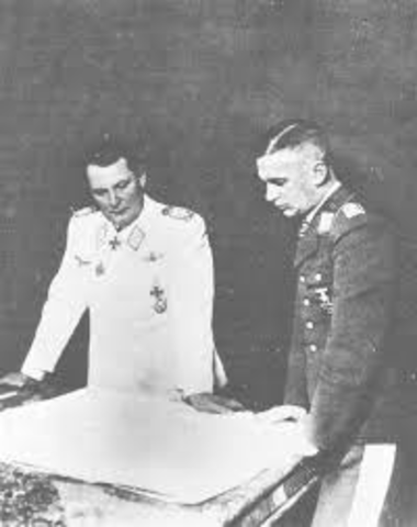 Hermann Göring y Hans Jeschonnek