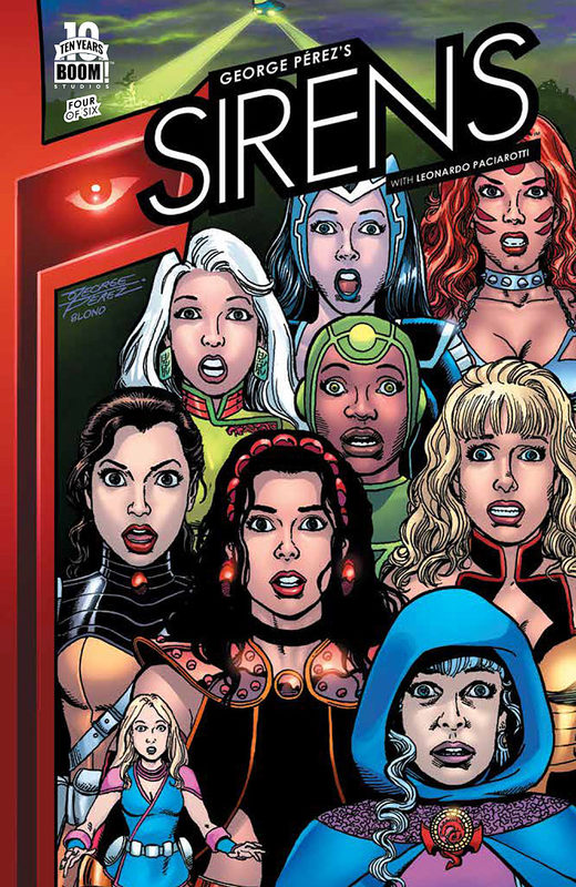 George Pérez's Sirens #1-6 (2014-2016) Complete