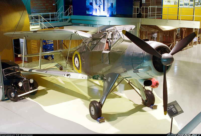 Fairey Albacore con número de Serie N4389. Conservado en el Fleet Air Arm Museum en Somerset, Inglaterra