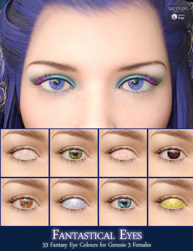 Fantastical Eyes for Genesis 3 Female(s)