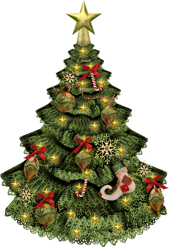 BELLISSIMI ALBERI DI NATALE IN PNG [MATERIALE PER PSP E PS]