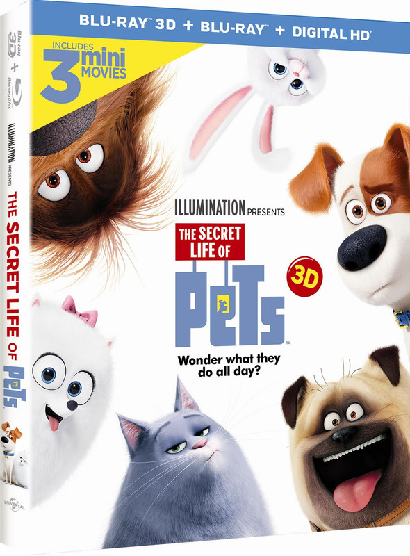 Pets - Vita Da Animali 3D (2016) FullHD 1080p H.SBS ITA AC3 ENG TrueHD+AC3 Subs