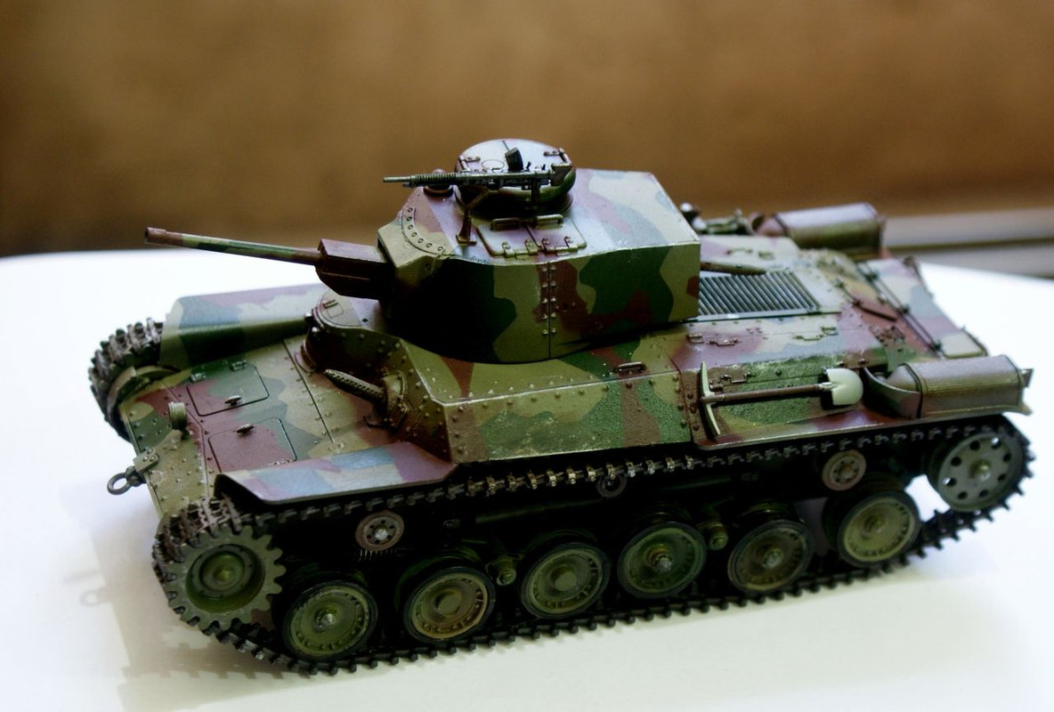 Tamiya 1/35 Type 97 中戦車 (Late Version) Japanese Type 97 Late Version - Tamiya 35137 | kingshobby.com