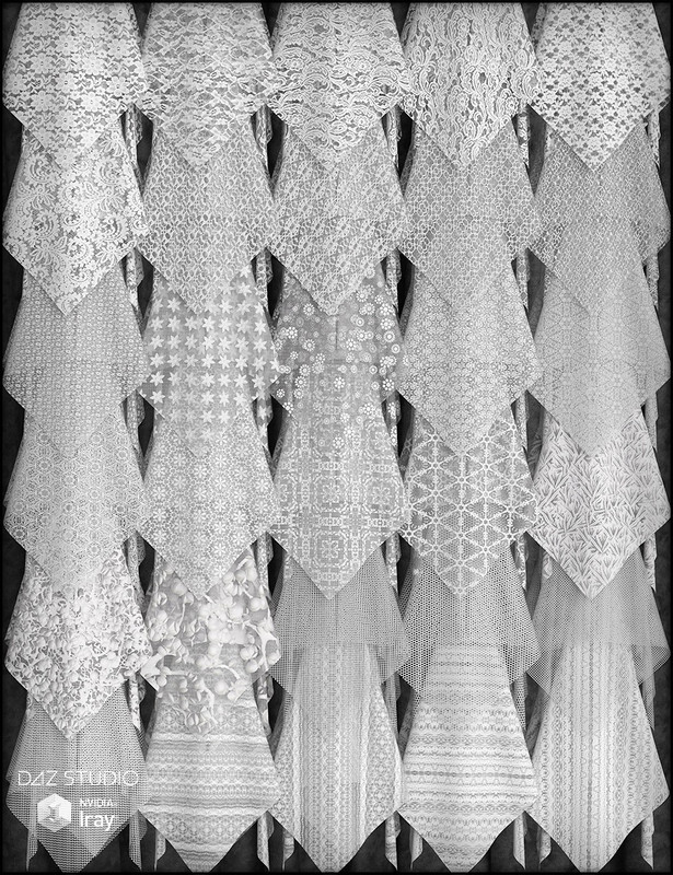 00 main fabric basics lace for iray daz3d