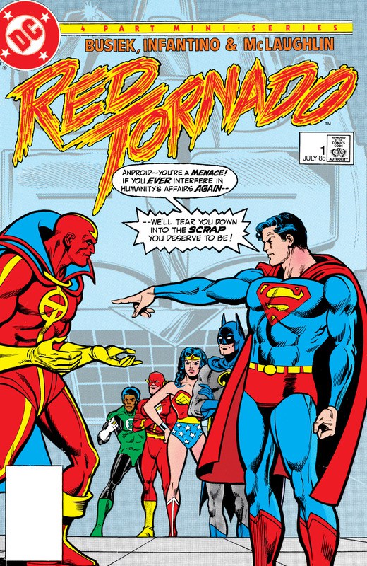 Red Tornado Vol.1 #1-4 (1985) Complete